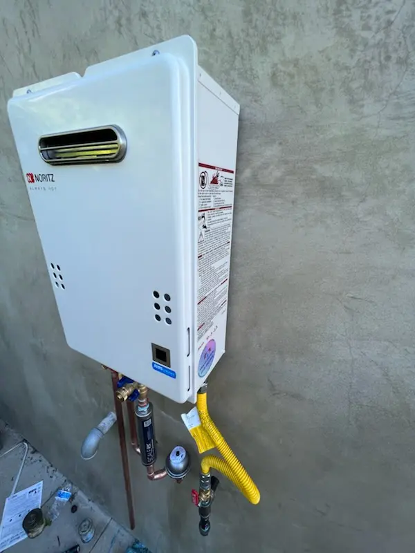 Tankless water heater installation for Downtown Fayetteville homes